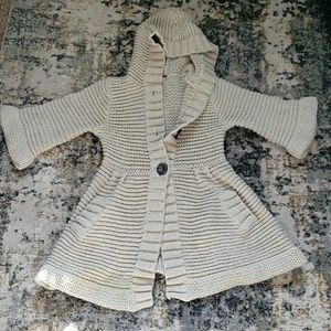 Free People knit kiddie coat